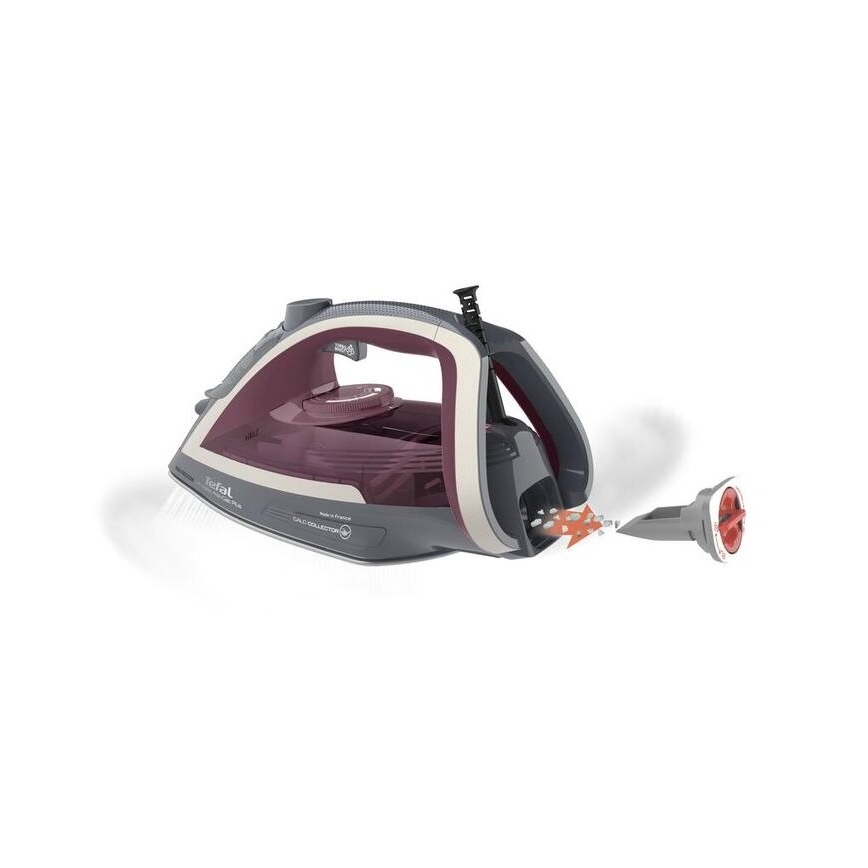 Tefal - Stoomstrijkijzer ULTRAGLISS PLUS 2800W/230V bordeaux/grijs