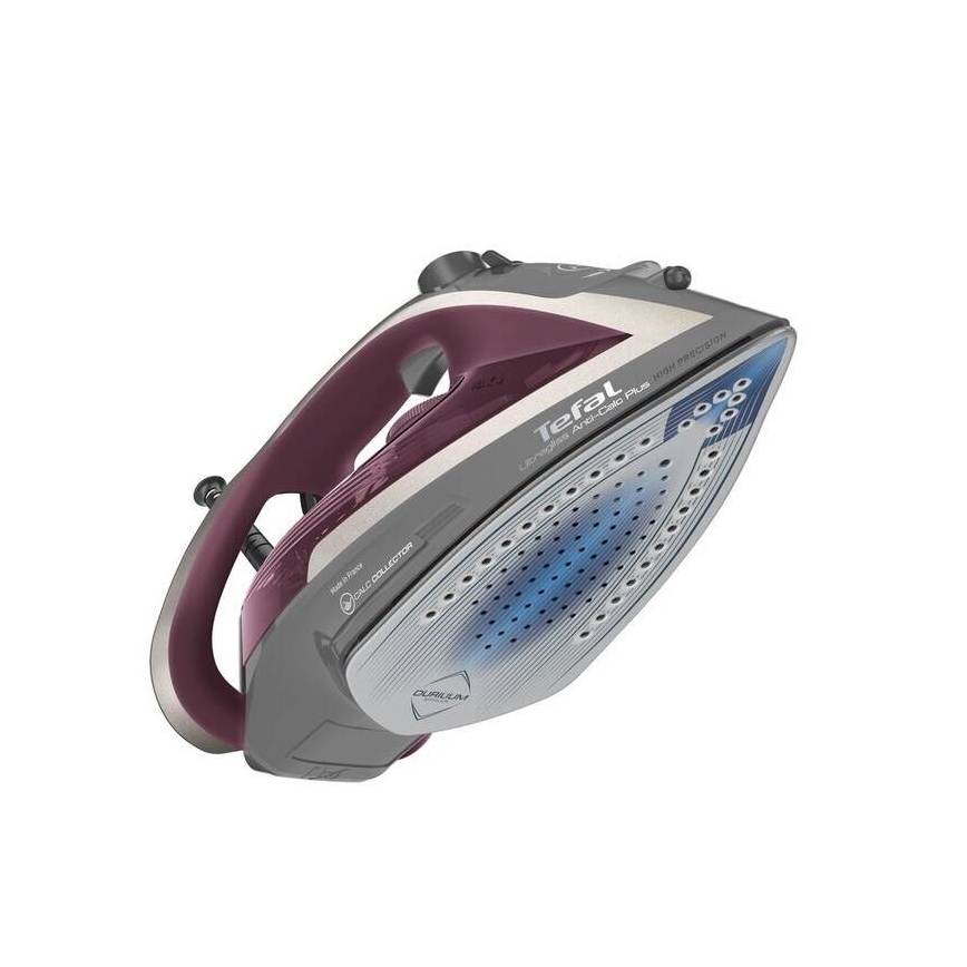Tefal - Stoomstrijkijzer ULTRAGLISS PLUS 2800W/230V bordeaux/grijs