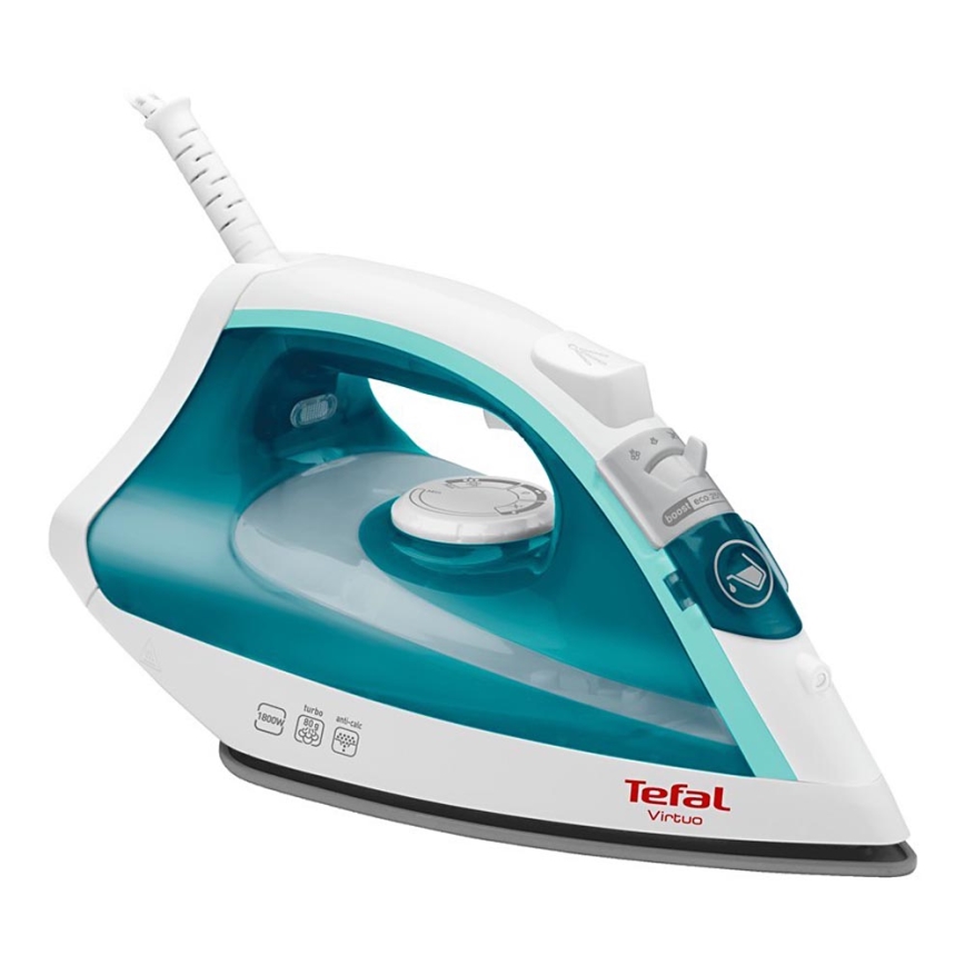 Tefal - Stoomstrijkijzer VIRTUO 1800W/230V turquoise