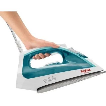 Tefal - Stoomstrijkijzer VIRTUO 1800W/230V turquoise