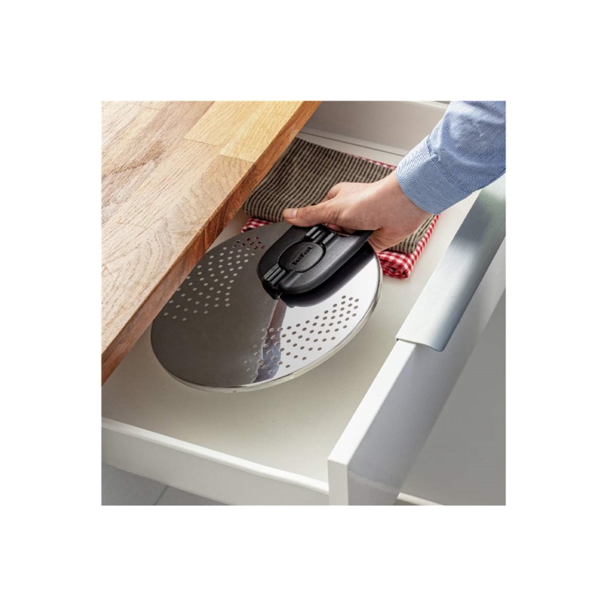 Tefal - Strainer lid INGENIO roestvrij