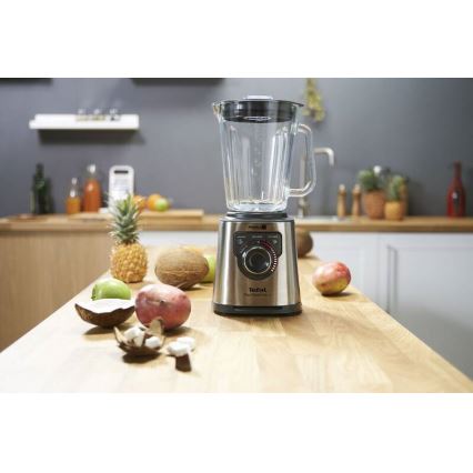 Tefal - Tafelblender 2 l PERFECTMIX+ 1200W/230V chroom/zwart