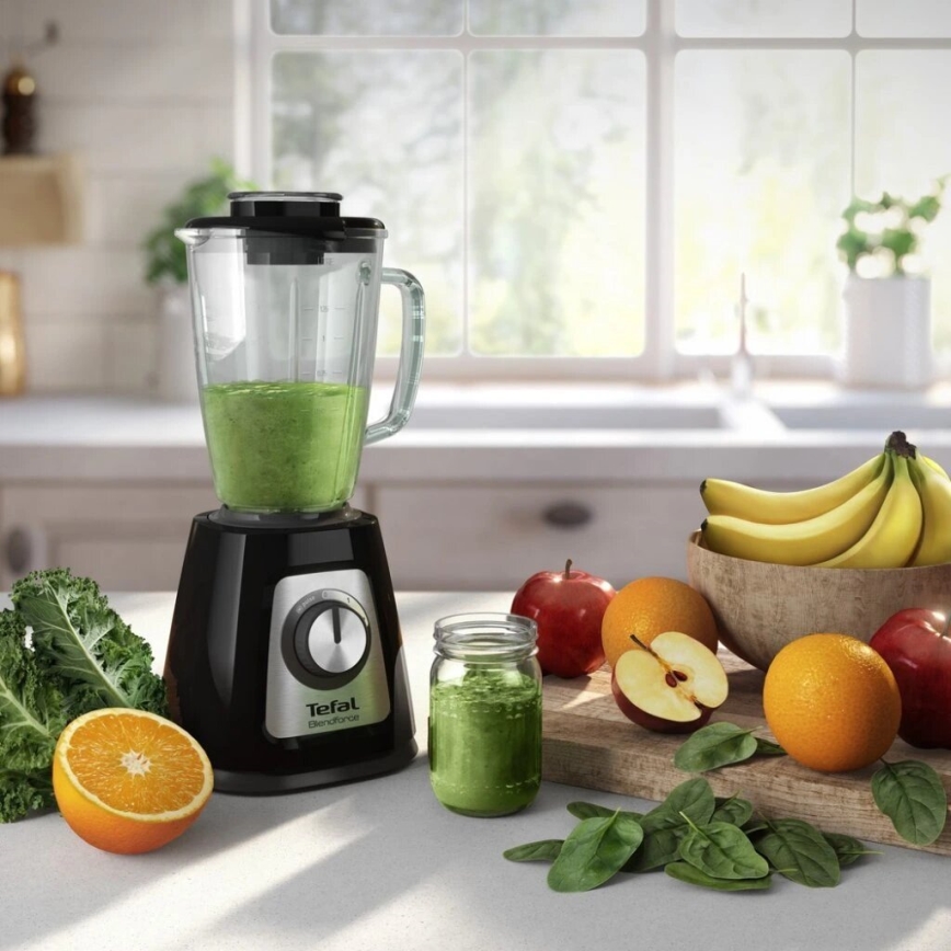 Tefal - Tafelblender BLENDFORCE 800W/230V zwart/roestvrij