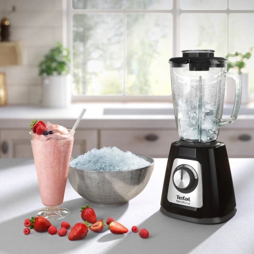 Tefal - Tafelblender BLENDFORCE 800W/230V zwart/roestvrij
