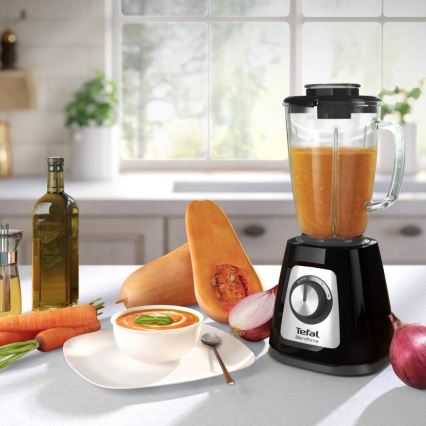 Tefal - Tafelblender BLENDFORCE 800W/230V zwart/roestvrij