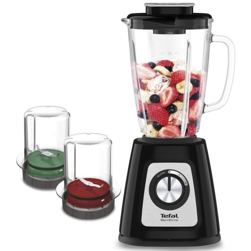 Tefal - Tafelblender BLENDFORCE 800W/230V zwart/roestvrij