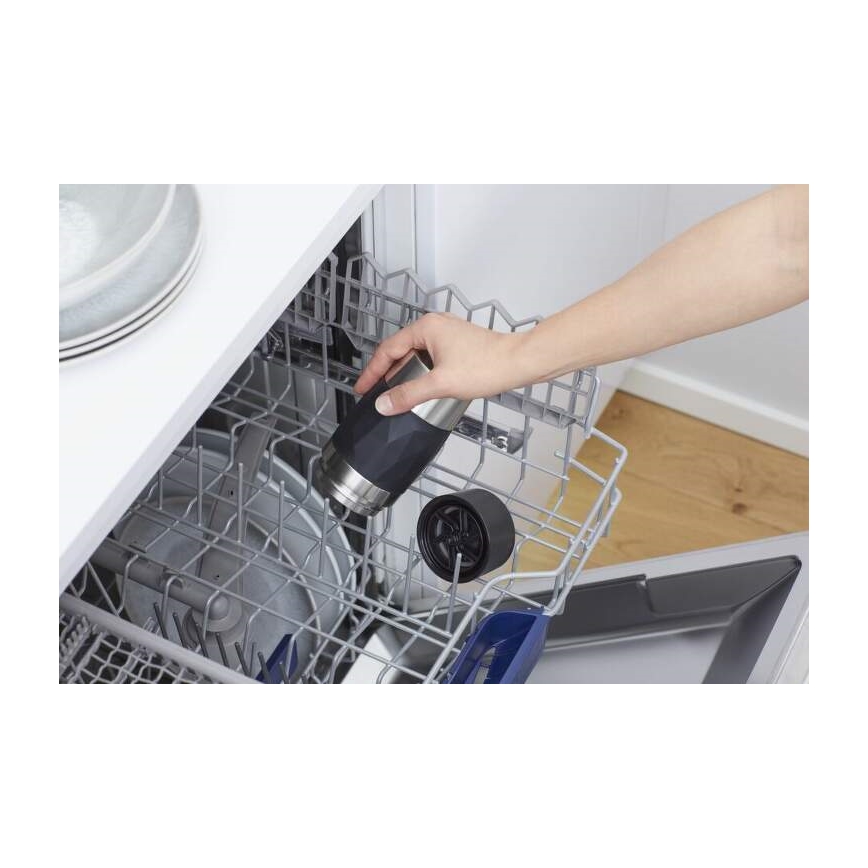Tefal - Thermische mok 300 ml COMPACT MUG roestvrij/zwart