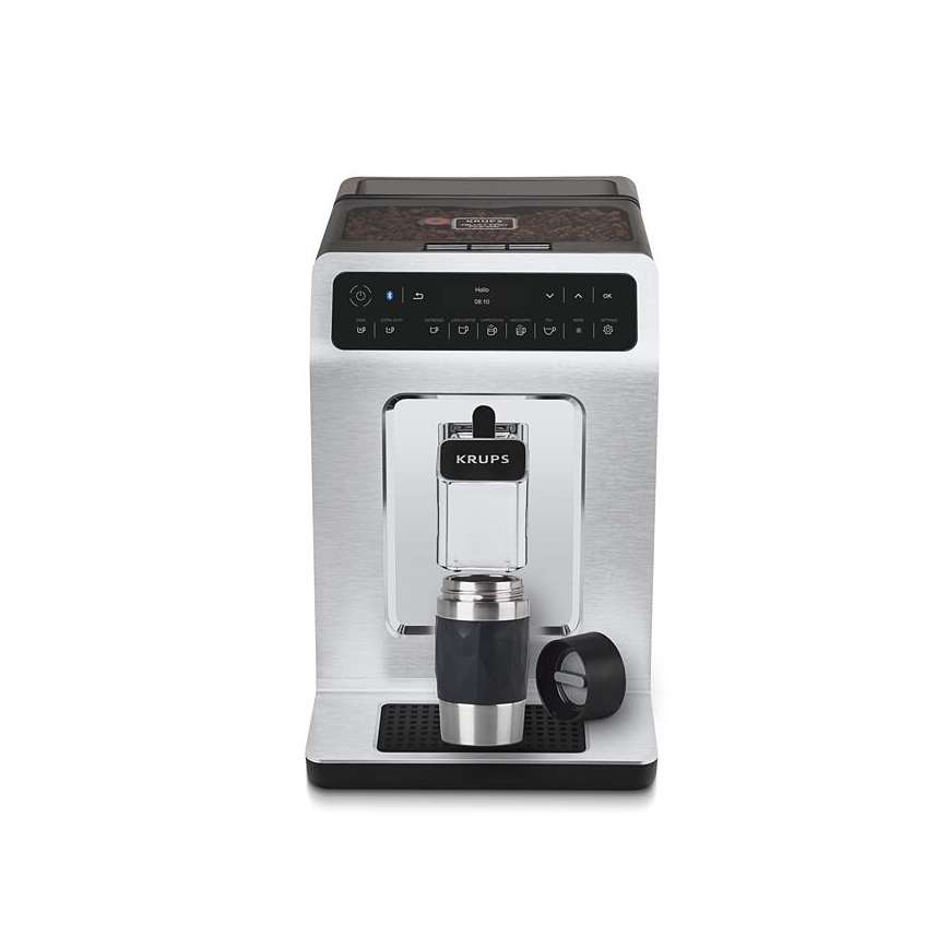 Tefal - Thermische mok 300 ml COMPACT MUG roestvrij/zwart