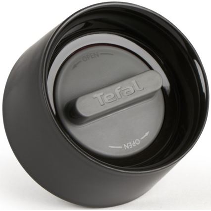 Tefal - Thermische mok 300 ml COMPACT MUG roestvrij/zwart