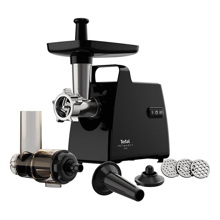 Tefal - Vleesmolen 6in1 2000W/230V zwart