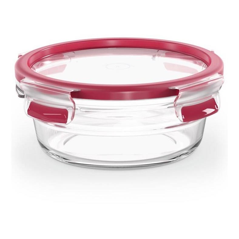 Tefal - Voedselbewaardoos 0,6 l MSEAL GLASS rood/glas