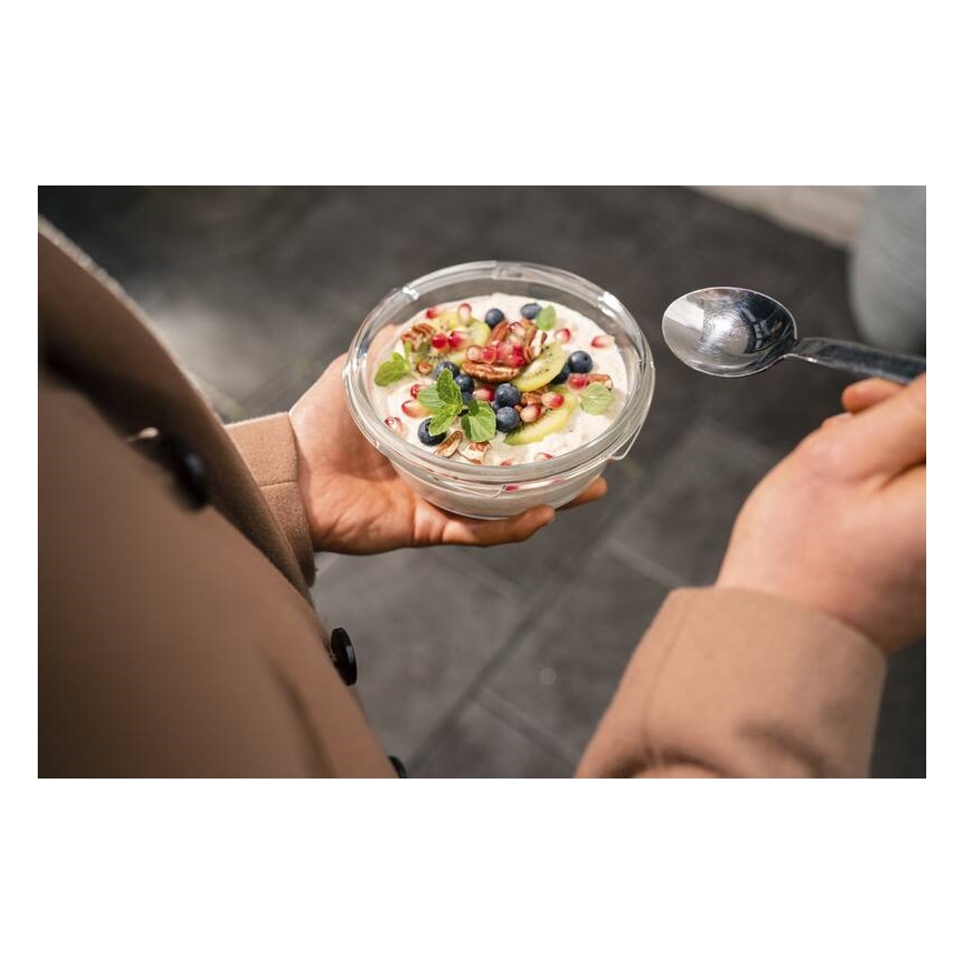 Tefal - Voedselbewaardoos 0,6 l MSEAL GLASS rood/glas