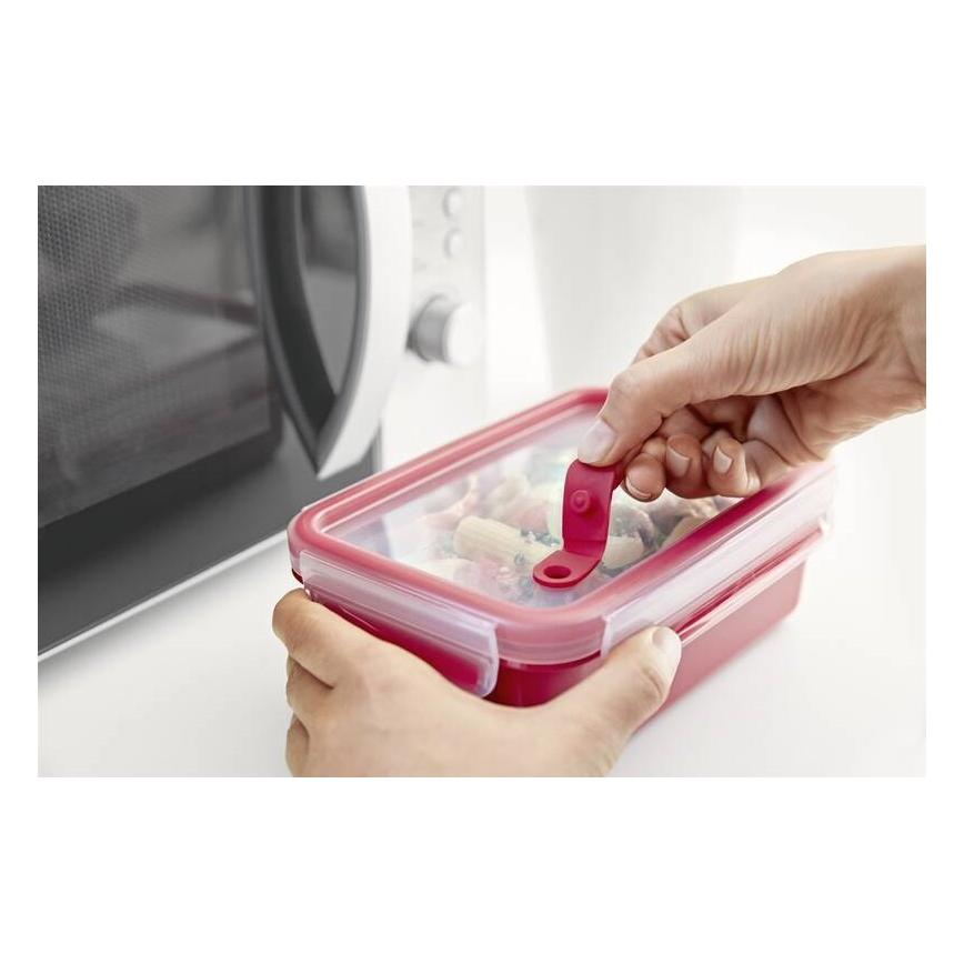 Tefal - Voedselbewaardoos 0,8 l MASTER SEAL MICRO rood