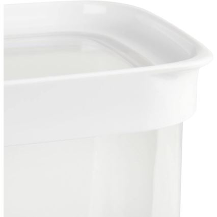 Tefal - Voedselbewaardoos 2,2 l OPTIMA wit/doorzichtig