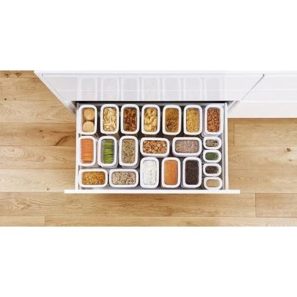 Tefal - Voedselcontainer 0,45 l OPTIMA wit/doorzichtig