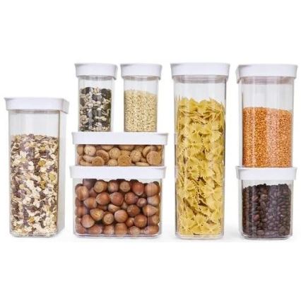 Tefal - Voedselcontainer 0,45 l OPTIMA wit/doorzichtig
