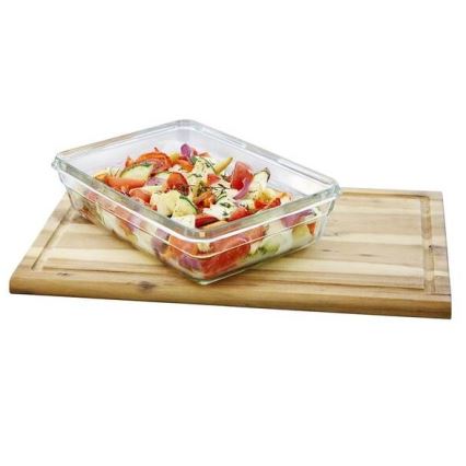 Tefal - Voedselcontainer 2 l MSEAL GLASS rood/glas