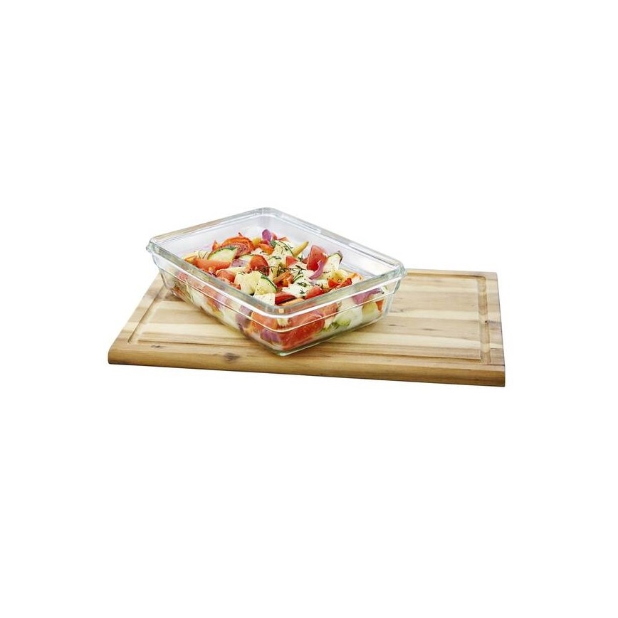 Tefal - Voedselcontainer 2 l MSEAL GLASS rood/glas