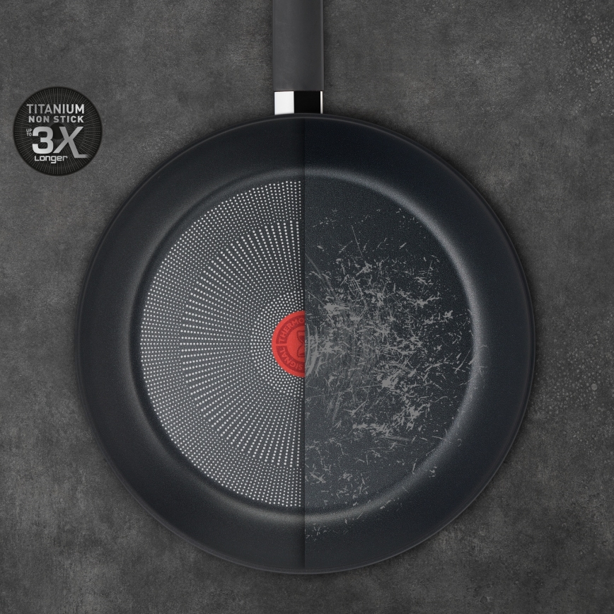 Tefal - Wokpan TITANIUM FORCE 28 cm