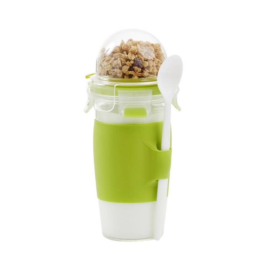 Tefal - Yoghurtpotje met een lepel 0,45 l MASTER SEAL TO GO groen