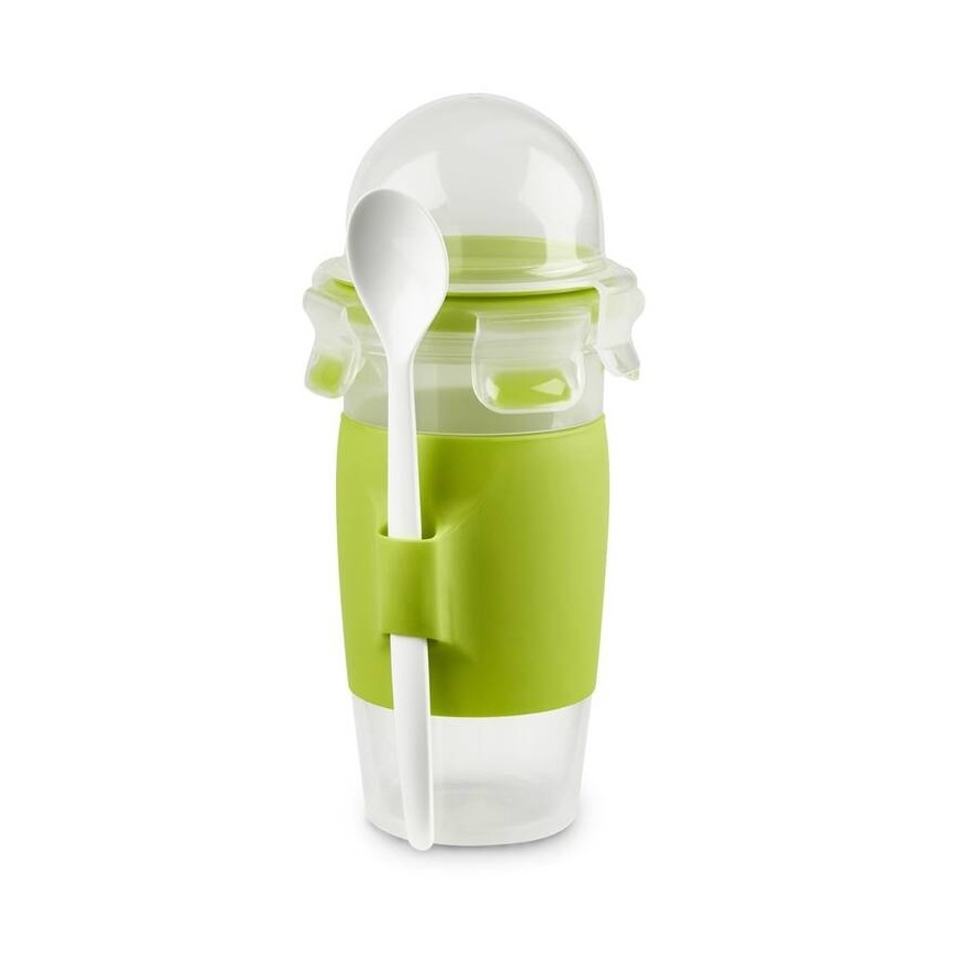Tefal - Yoghurtpotje met een lepel 0,45 l MASTER SEAL TO GO groen