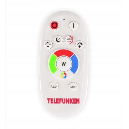 Telefunken 301506TF - LED RGBW Dimbaar lichtpaneel LED/18W/230V 4000K + afstandsbediening
