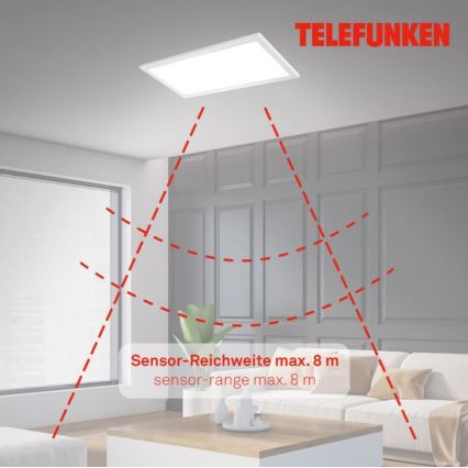 Telefunken 308706TF - LED Plafondlamp met sensor LED/36W/230V