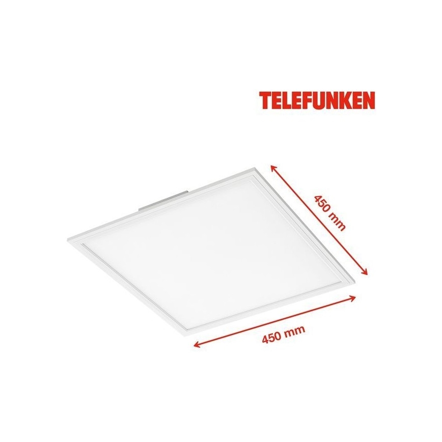 Telefunken 308806TF - LED Bevestigd lichtpaneel met sensor LED/25W/230V 4000K