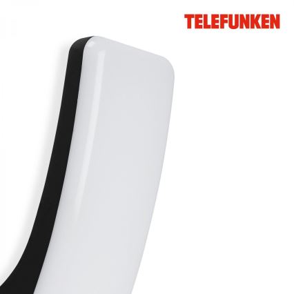 Telefunken 311605TF - LED Wandlamp voor buiten LED/15W/230V IP44 zwart