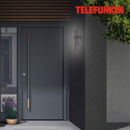 Telefunken 313205TF - LED Wandlamp voor buiten 2xLED/4W/230V 4000K IP44
