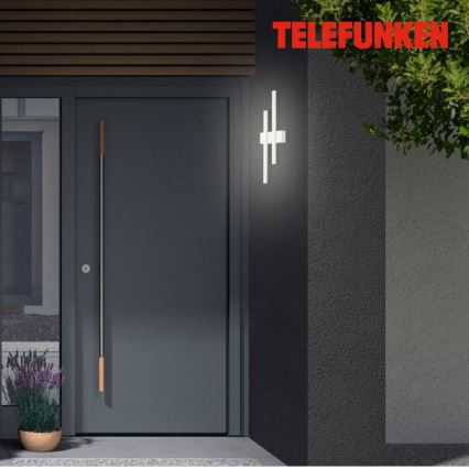 Telefunken 313206TF - LED Wandlamp voor buiten 2xLED/8W/230V IP44