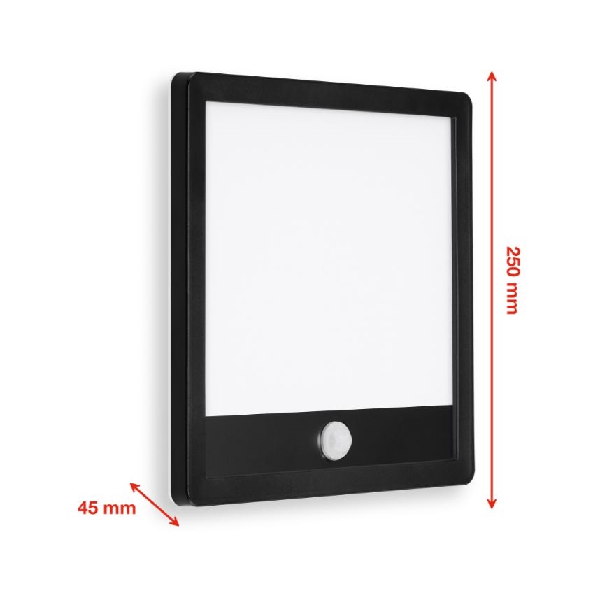 Telefunken 313805TF - LED Wandlamp voor buiten met sensor LED/15W/230V IP44