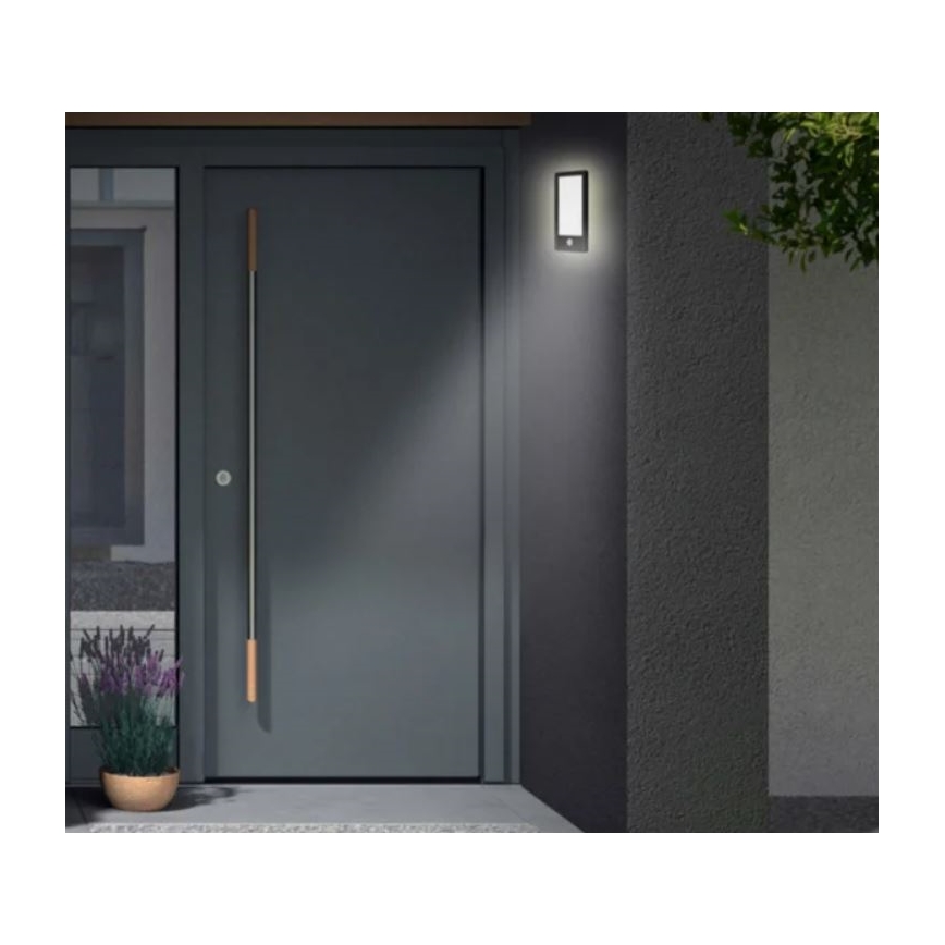 Telefunken 313905TF - LED Wandlamp voor Buiten met Sensor LED/16W/230V IP44