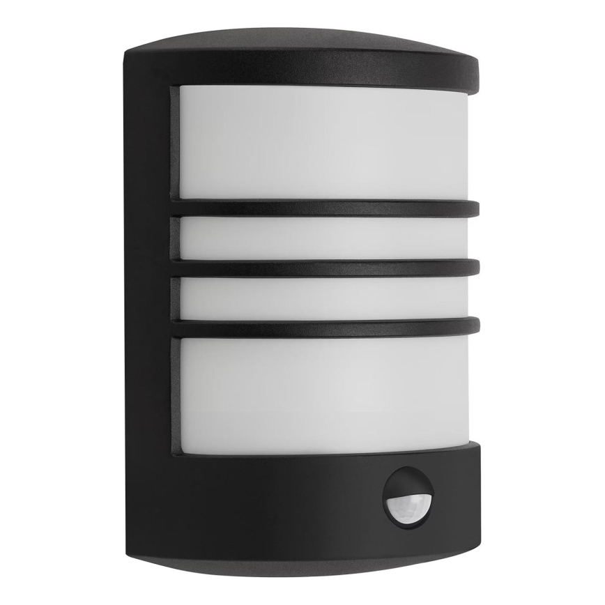 Telefunken 315505TF - LED Wandlamp voor buiten met sensor LED/12W/230V IP44 zwart