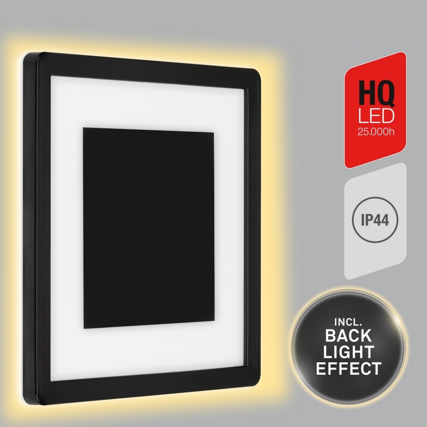 Telefunken 315905TF - LED buitenwandlamp LED/15W/230V IP44 4000K zwart