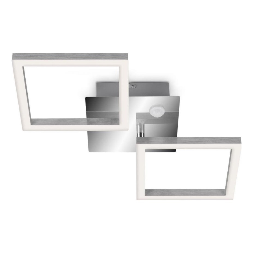 Telefunken 318508TF - LED Plafondlamp met sensor FRAME LED/12W/230V 3000K mat chroom