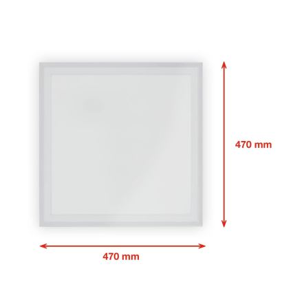 Telefunken 321206TF - LED RGBW Dimbare plafondlamp LED/18W/230V 3000-6500K + afstandsbediening