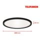 Telefunken 321605TF - LED Badkamer plafondlamp LED/18W/230V IP44 diameter 29 cm