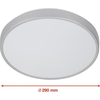 Telefunken 601604TF - LED Badkamer plafondlamp met sensor LED/12W/230V IP44 diameter 29 cm