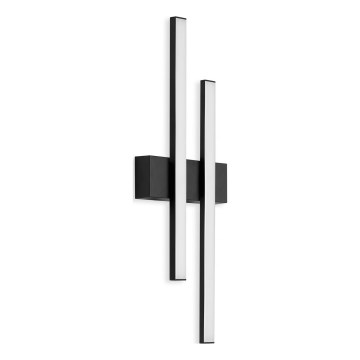 Telefunken - LED buitenwandlamp 2xLED/4W/230V 4000K IP44 zwart