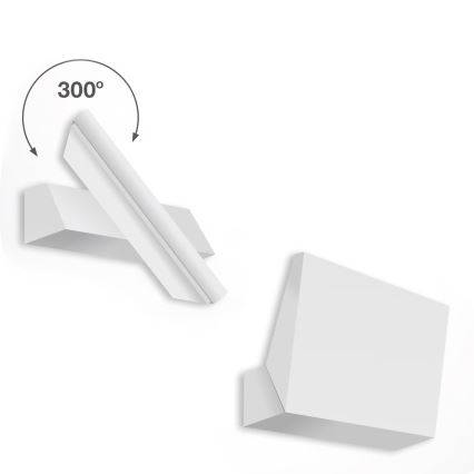 Telefunken - LED buitenwandlamp LED/10W/230V IP44 wit