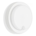 Telefunken - LED buitenwandlamp met schemer- en bewegingssensor LED/12W/230V IP44 wit