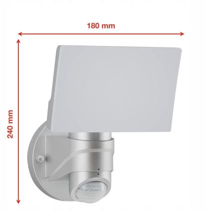 Telefunken - LED-schijnwerper met sensor LED/16W/230V