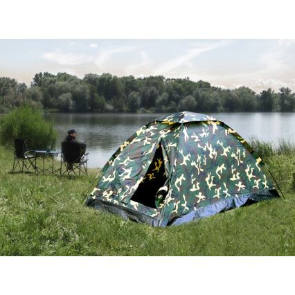 Tent voor 2 personen PU 2000 mm camouflage