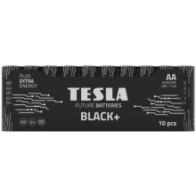 Tesla Batteries - 10 st. Alkaline batterij AA BLACK+ 1,5V