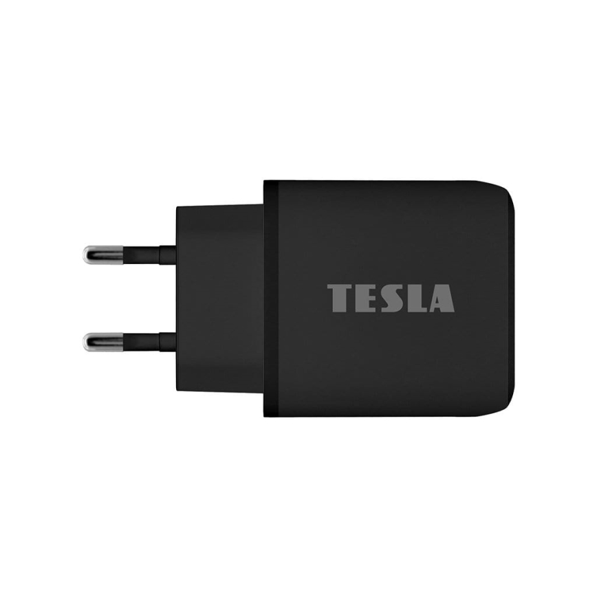 TESLA Electronics - Adapter voor snel opladen Power Delivery 25W zwart