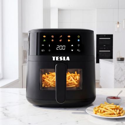 TESLA Electronics AirCook - Airfryer 4,4 l 1450W/230V zwart