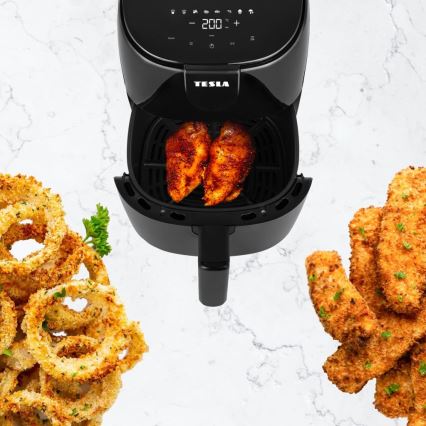 TESLA Electronics AirCook - Multifunctionele digitale air fryer 4 l 1500W/230V