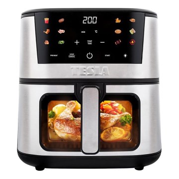 TESLA Electronics AirCook - Multifunctionele digitale air fryer 7 l 1600W/230V