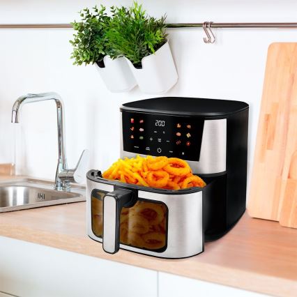 TESLA Electronics AirCook - Multifunctionele digitale air fryer 7 l 1600W/230V